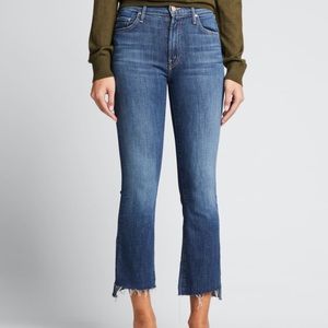 MOTHER Insider Crop Step Fray Jeans